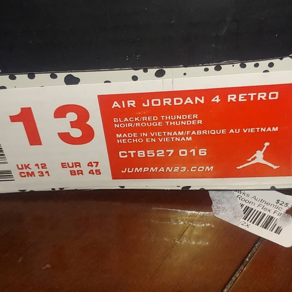 Retro No.4 Jordans